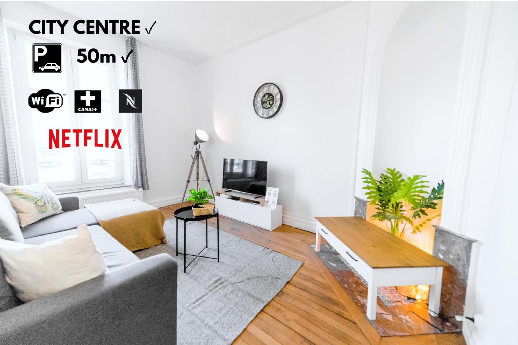 Suite Double Fabriques, 2 Bedrooms, Central, Parking Nearby, Self Checkin Nancy Luaran gambar
